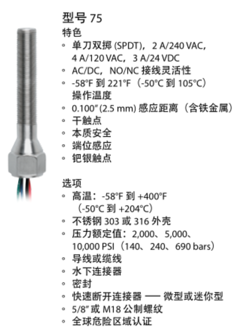 艾默生 topworx GO Switch感應(yīng)開關(guān)